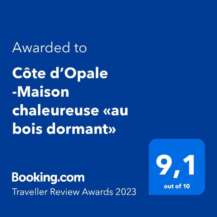 Cote D'Opale -Maison Chaleureuse «Au Bois Dormant» Wadenthun 外观 照片